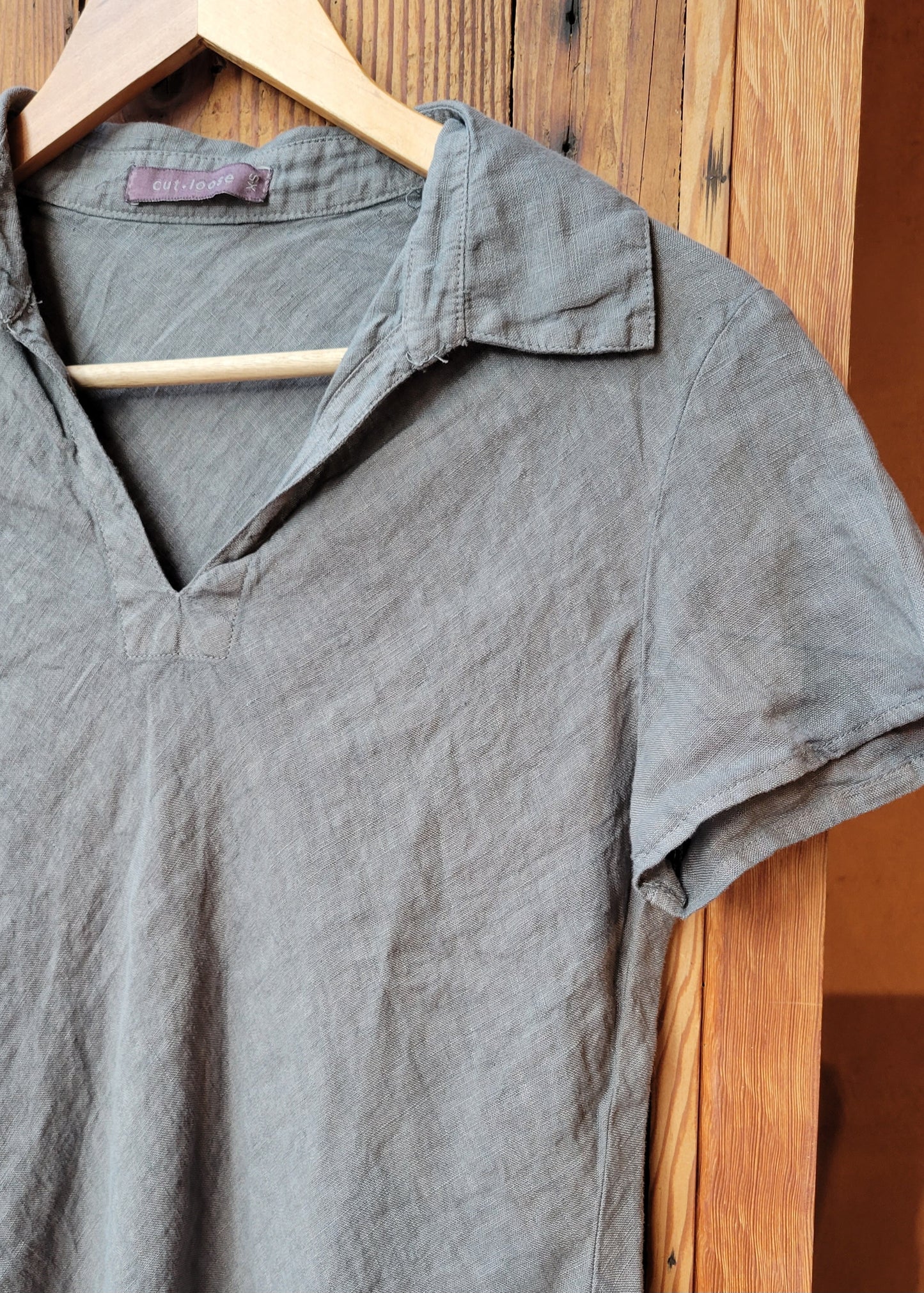 Bias Collar Shirt