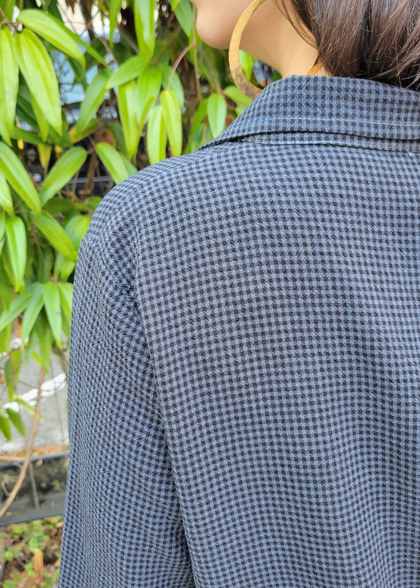 Check Button Shirt