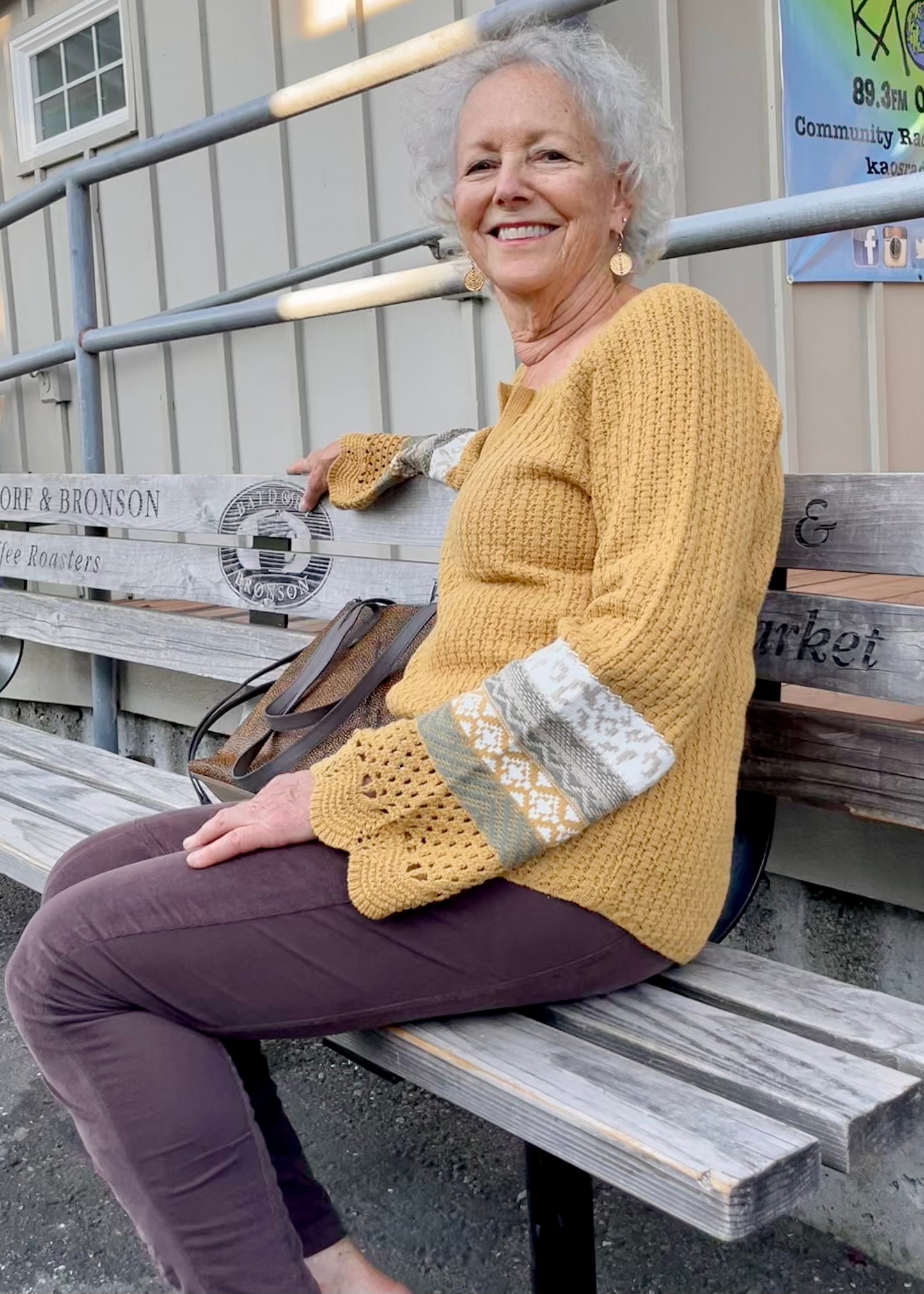 Crochet Sleeve Henley