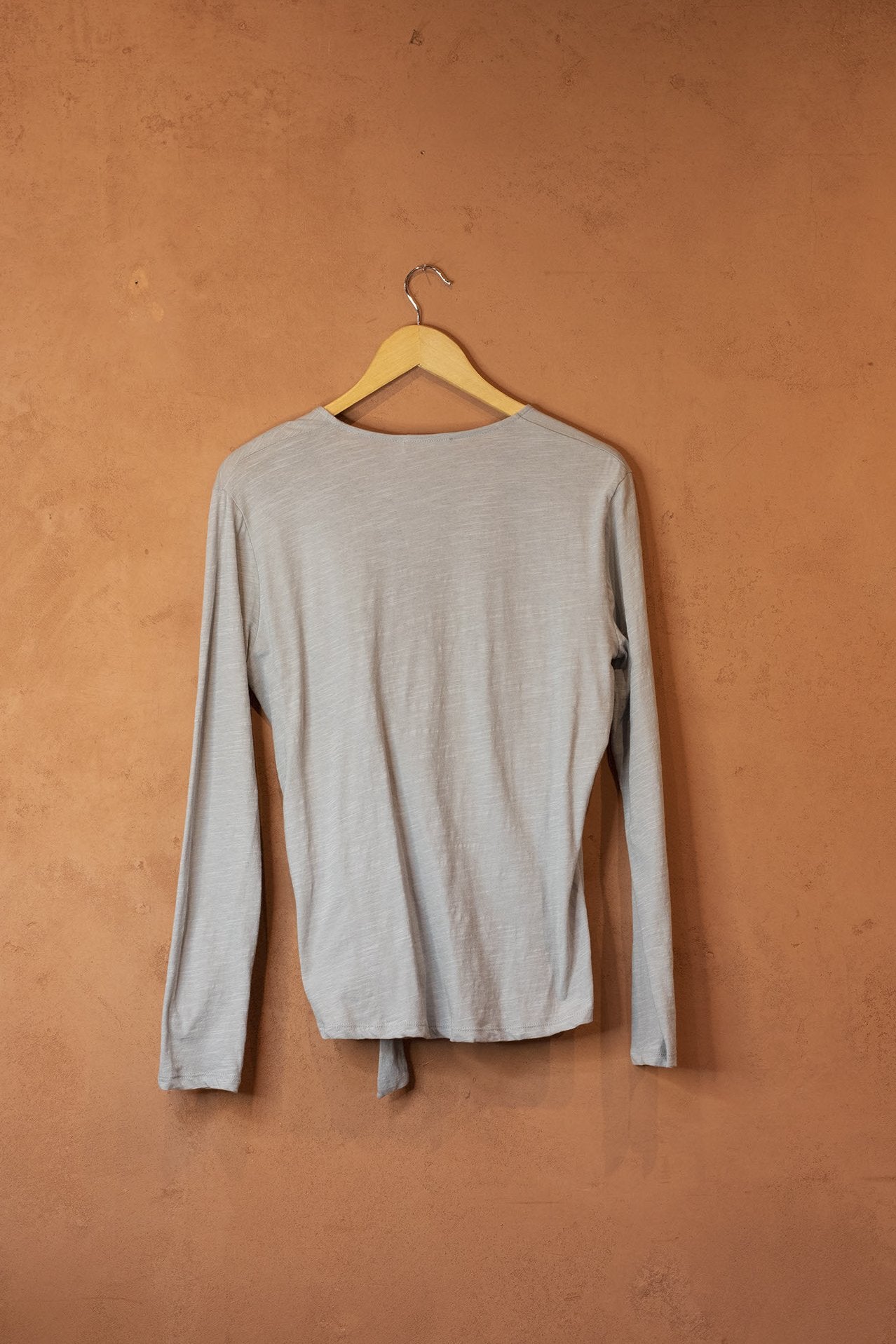 Wrap Long Sleeve Top