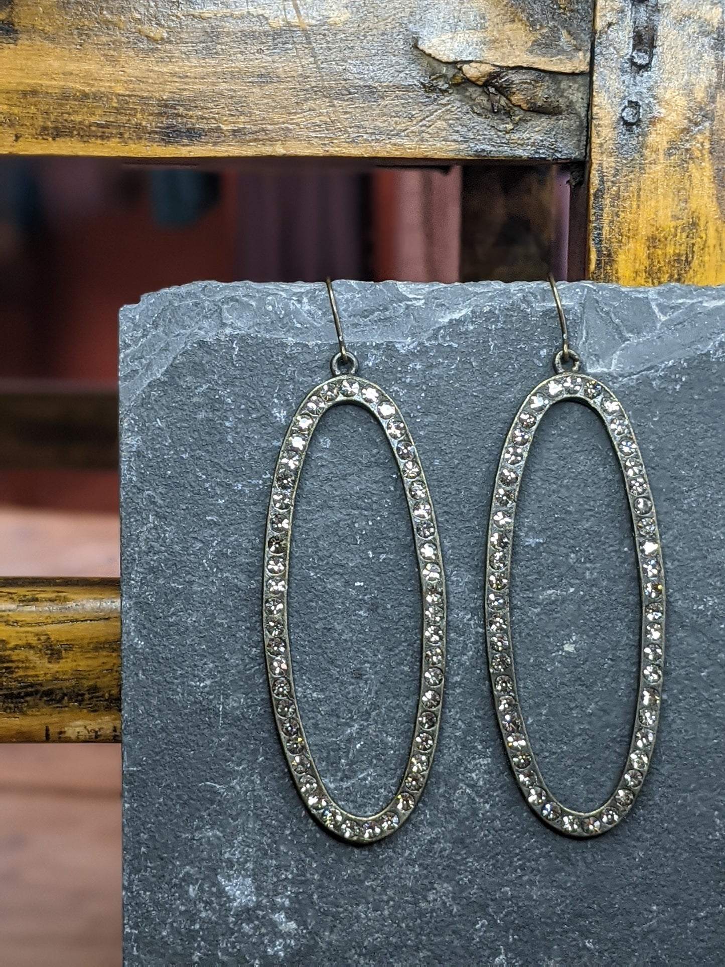 Open Center Oval Earring