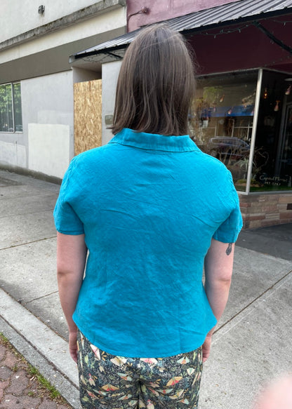 Bias Collar Shirt