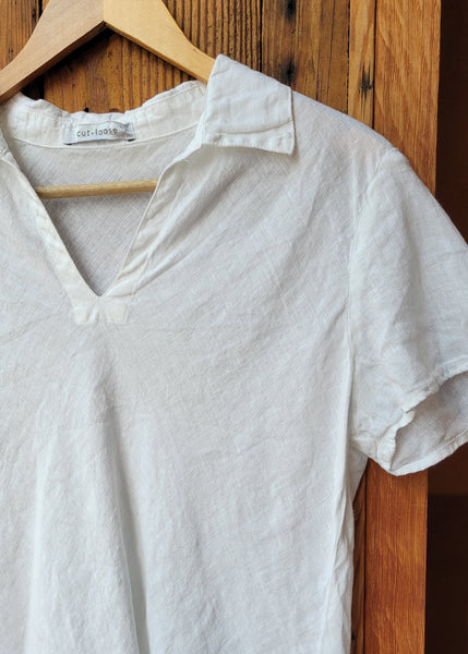 Bias Collar Shirt
