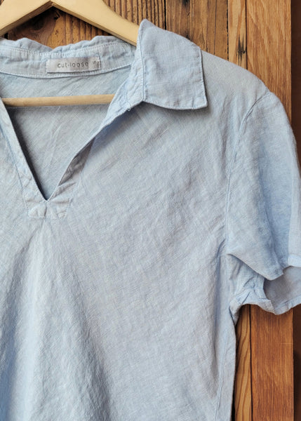 Bias Collar Shirt