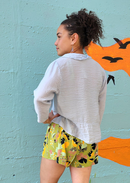 Ruffle Front Cardi