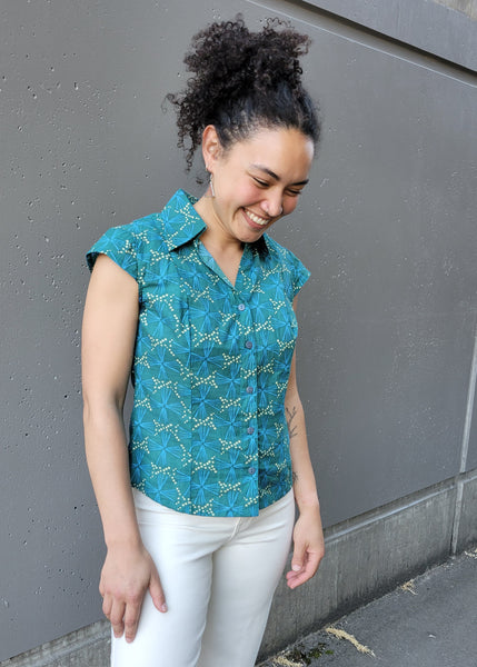Sumi Button Top