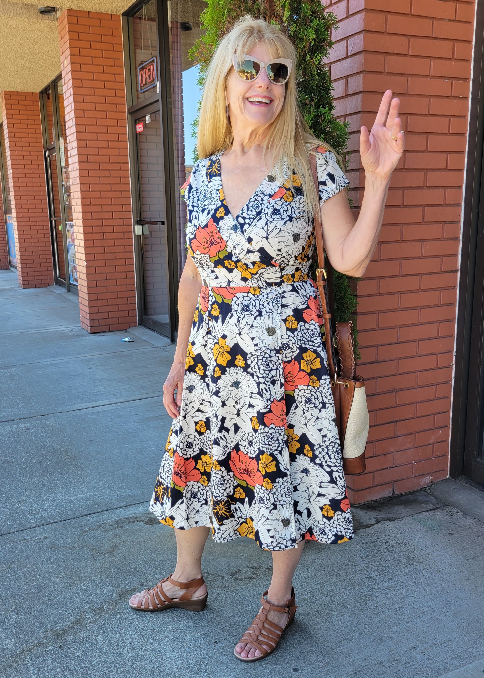 Margarita Wrap Dress – L A R K