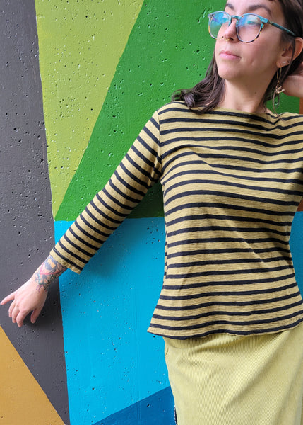Fred Stripe Boatneck