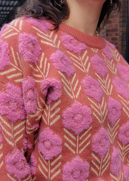Jenny Flower Sweater