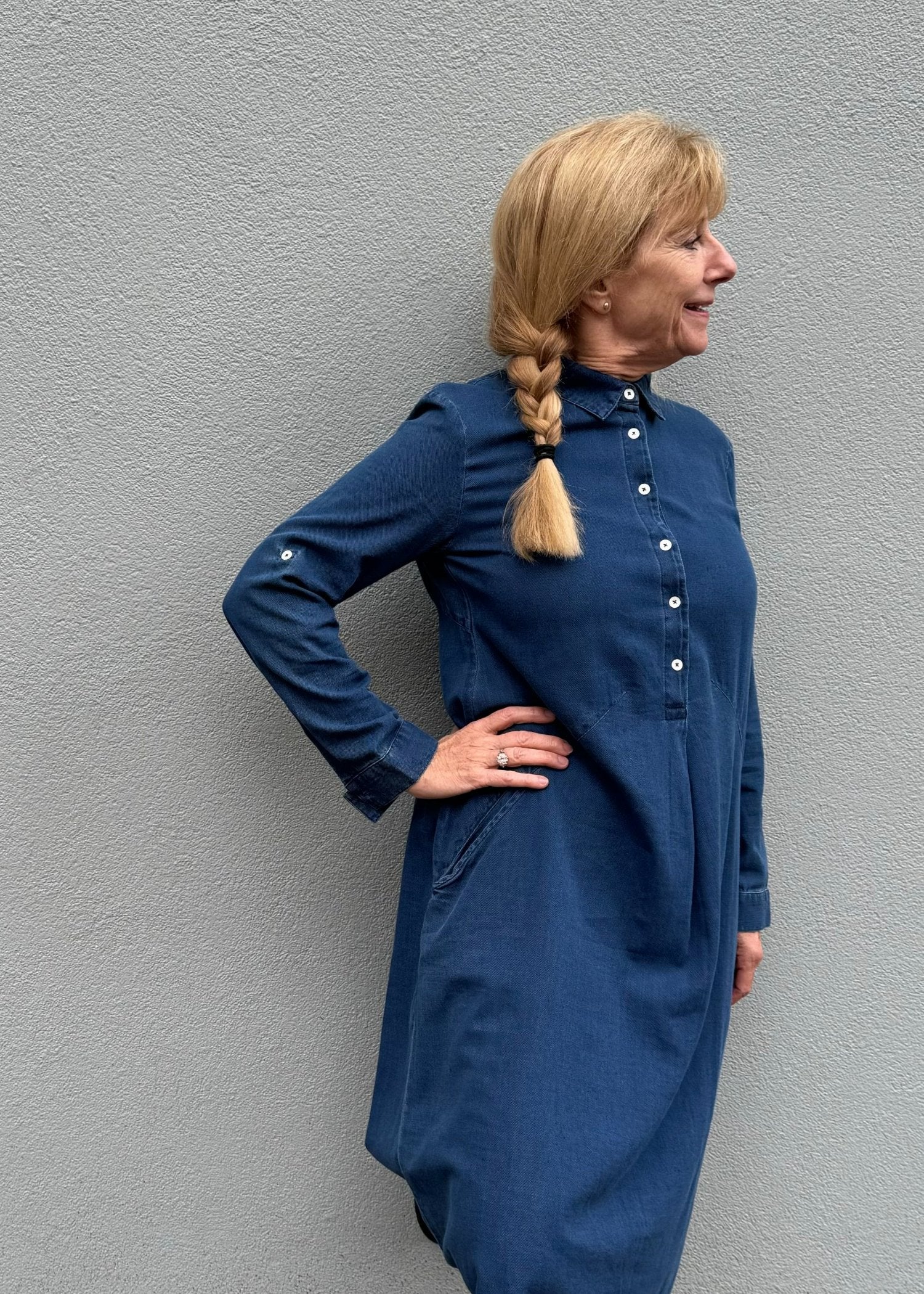 Alexa Shirt Dress  L A R K