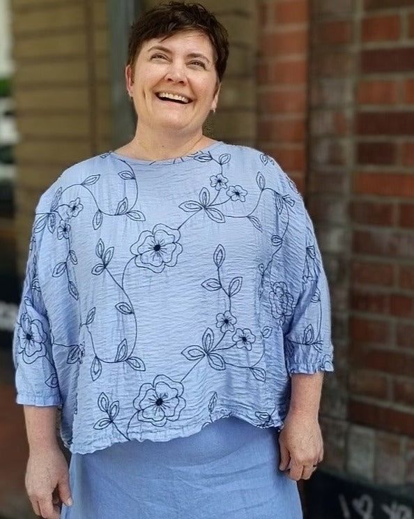 Embroidered Top