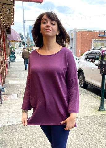 Lux Fleece Boxy Top