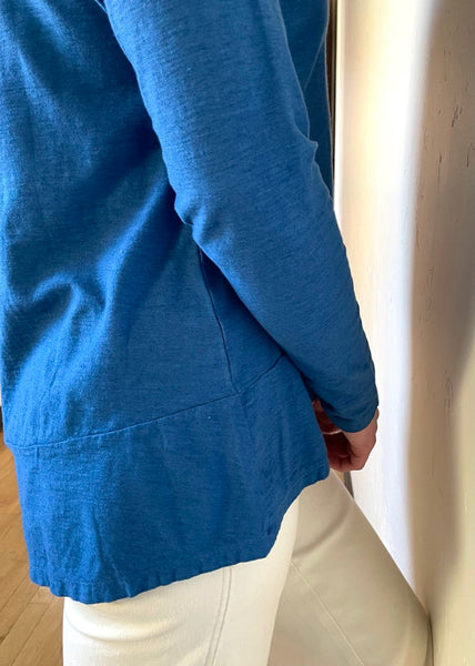 Long Sleeve Border Top