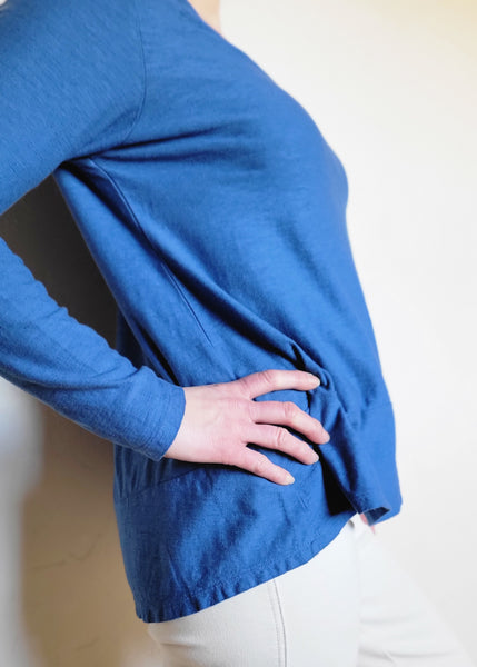 Long Sleeve Border Top