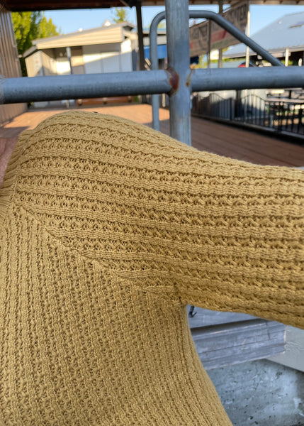 Crochet Sleeve Henley