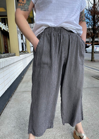 Crinkle Check Easy Crop