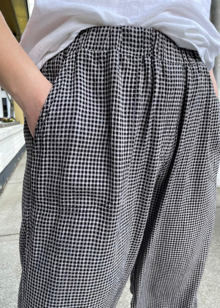 Crinkle Check Easy Crop
