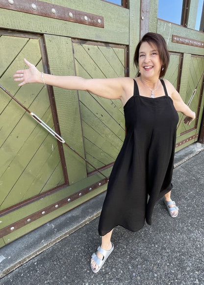 Crop Jumpsuit