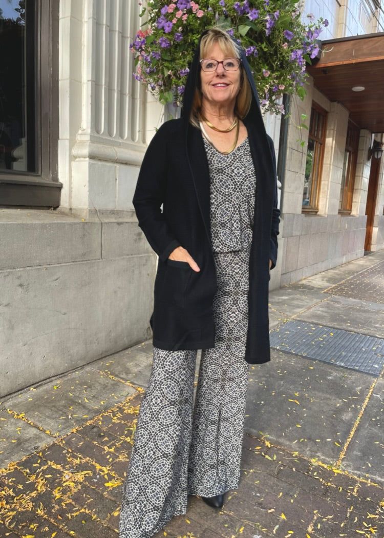 Hood Pocket Cardi