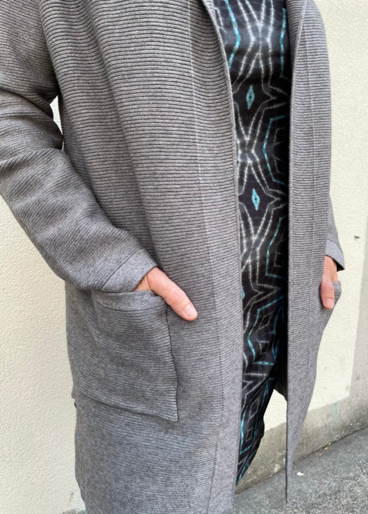Hood Pocket Cardi