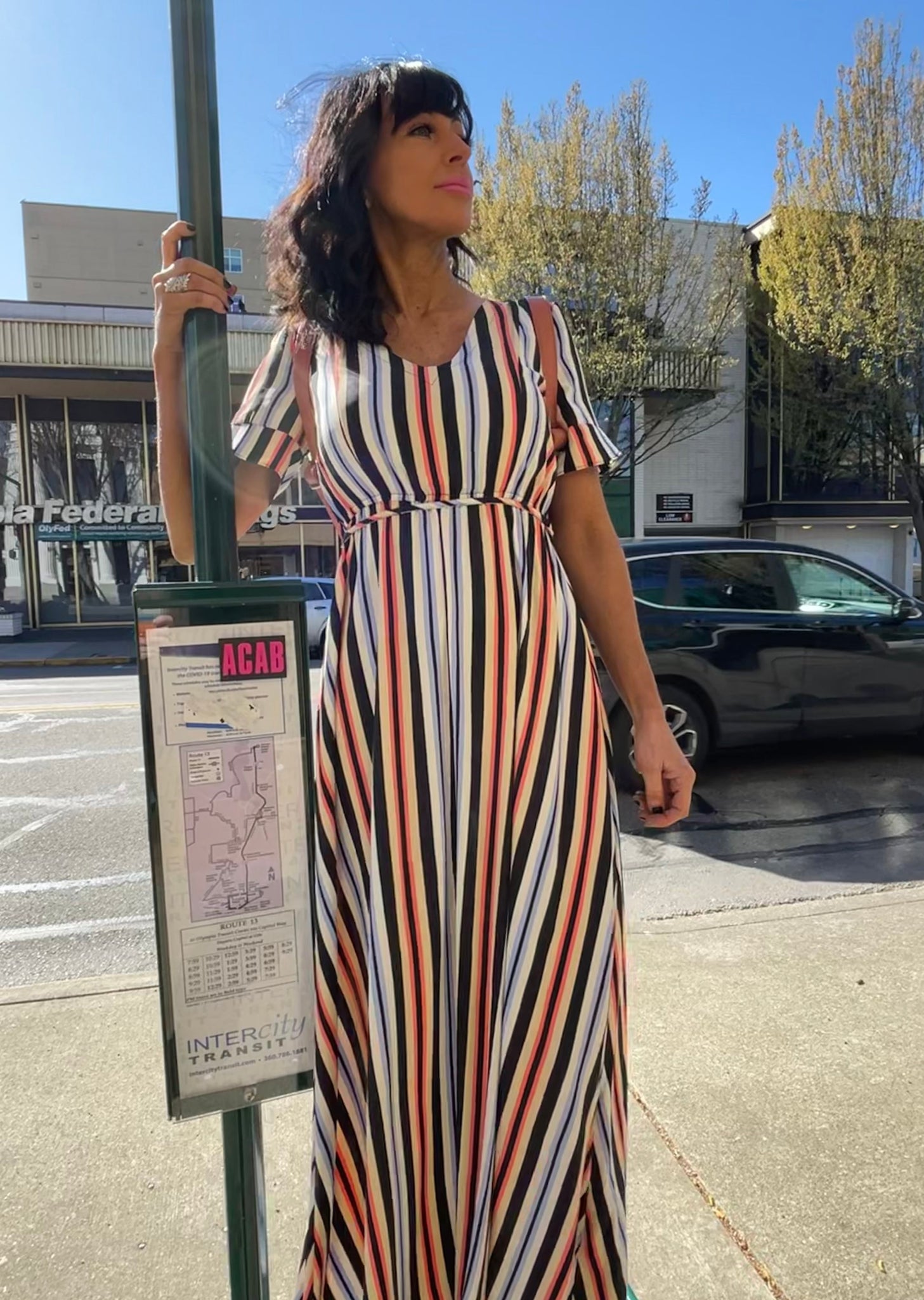 Stripe Maxi