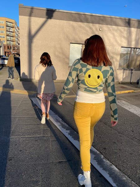 Smiley Cardi