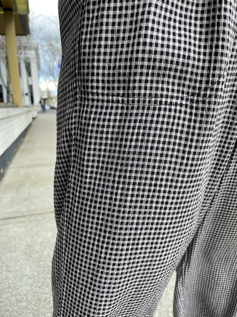 Crinkle Check Easy Crop