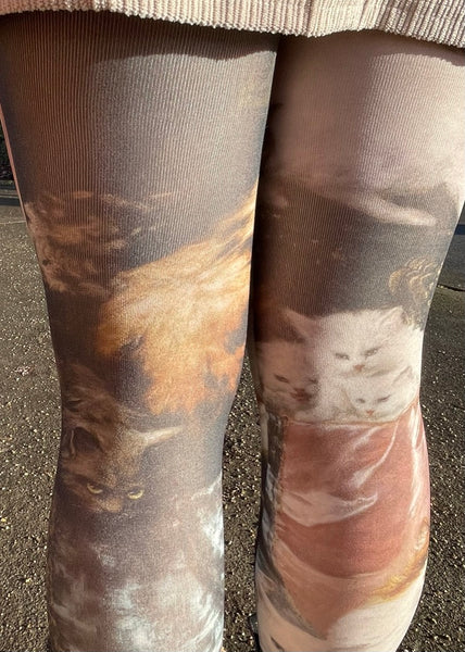 Printed Tights