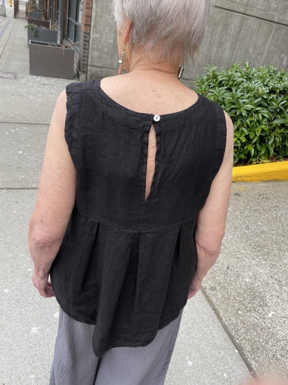 Hi Lo Linen Top