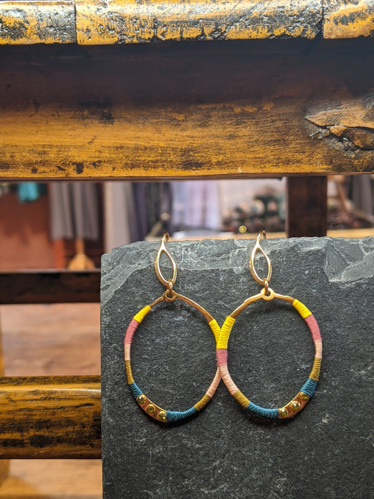 Melly Oval Earring