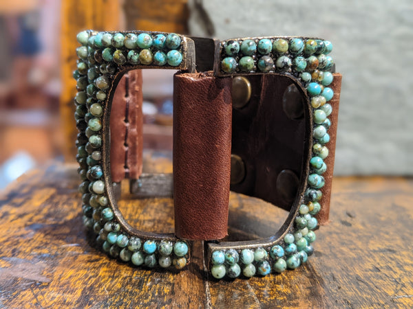 Turq Buckle Bracelet