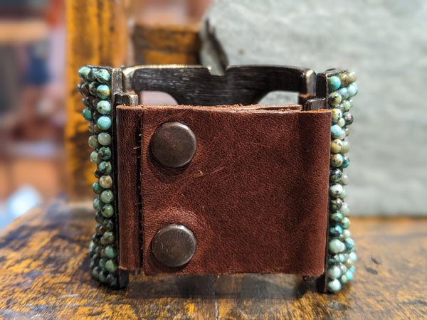 Turq Buckle Bracelet