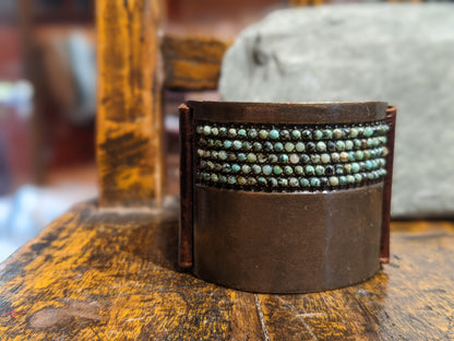 Five Row Metal Cuff
