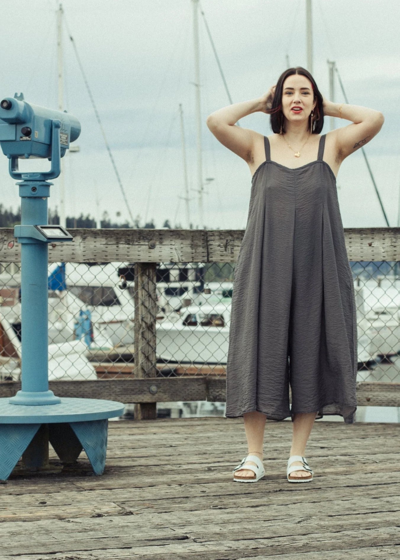 Crop Jumpsuit