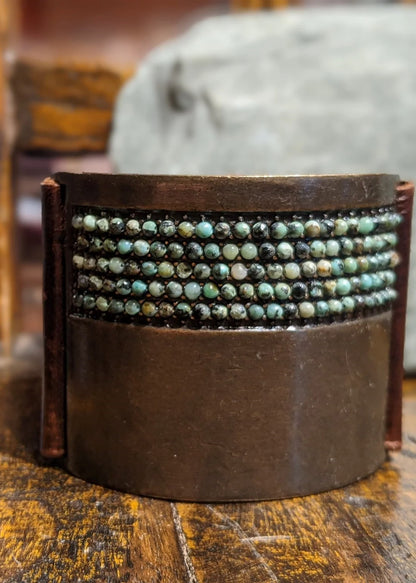 Five Row Metal Cuff