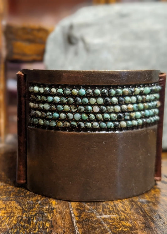 Five Row Metal Cuff